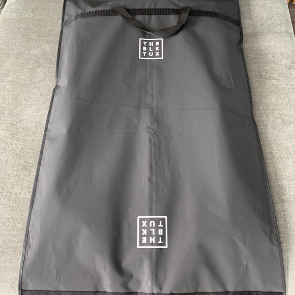 Men's peak lapel black tuxedo from The Black Tux - Picture 2 of 16